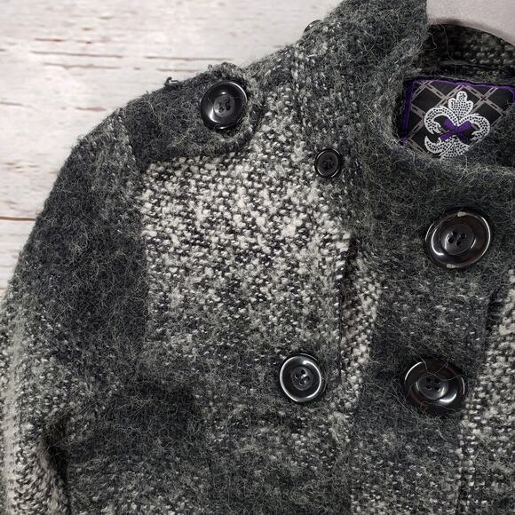 Dollhouse Outerwear Women's Wool Blend Jacket Coat Size Medium - Picture 13 of 16